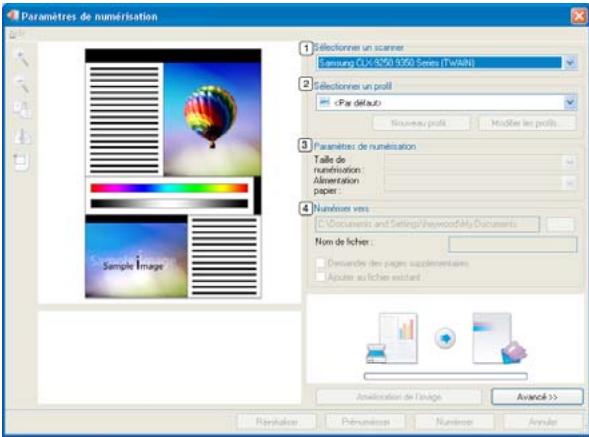 SAMSUNG CLX-9350ND - Numérisation - 1