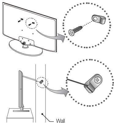 SAMSUNG UE19F4000AW - To avoid the TV from falling - 1