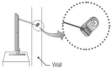 SAMSUNG UE32EH4003 - To avoid the TV from falling - 2