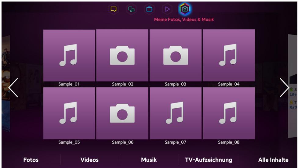 SAMSUNG UE40F6470 - Meine Fotos, Videos & Musik - 1