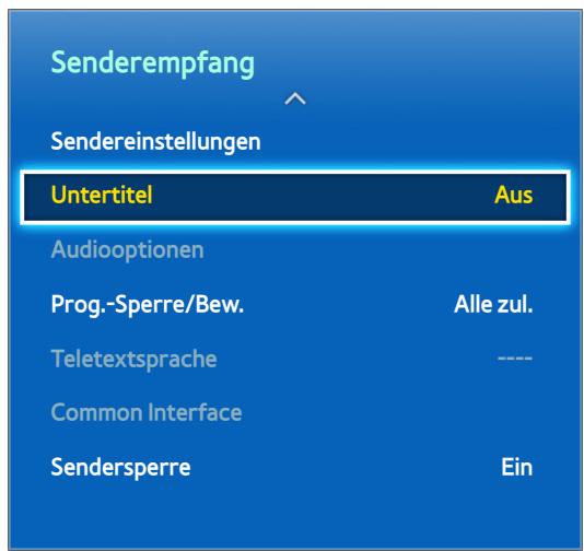 SAMSUNG UE46F5370 - Untertitel - 1