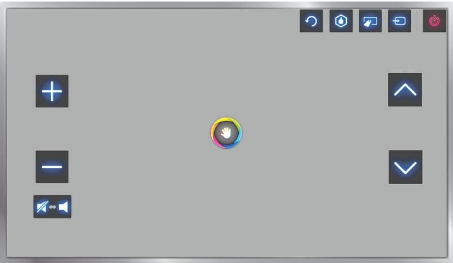 SAMSUNG UE46F5370 - Layout des Fensters Smart Hub - 1