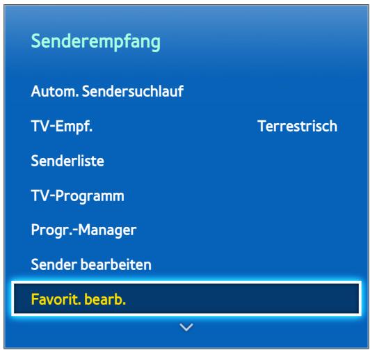 SAMSUNG UE46F5370 - Favoritensender - 1