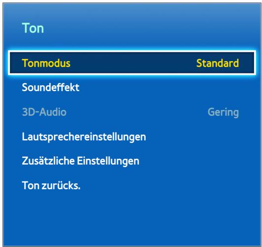 SAMSUNG UE50F5570 - Bildschirmmenu > Ton - 1