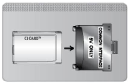 SAMSUNG UE50F5570 - Gehen Sie folgendermaßen vor, um den Cl-Kartenadapter anzuschreiben: - 3