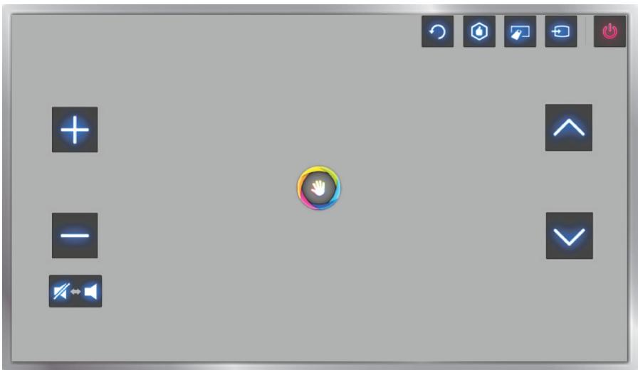 SAMSUNG UE50F5570 - Layout des Fensters Smart Hub - 1
