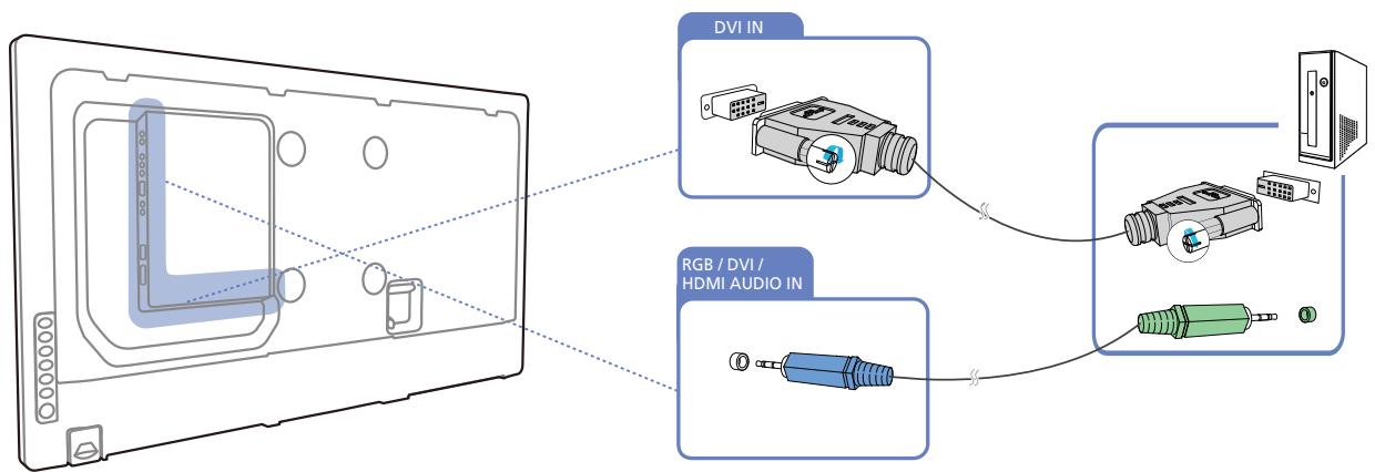 SAMSUNG UE55A - Connexion à un ordinateur - 3