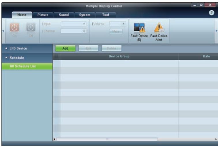SAMSUNG UE55A - Gestion de programme - 1