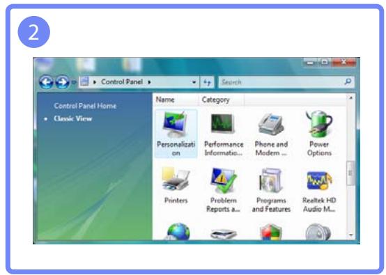 SAMSUNG UE55A - Modification de la résolution - 4
