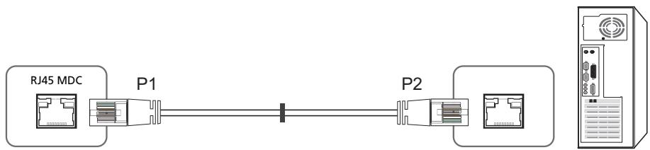 SAMSUNG UE55A - Câble LAN - 3