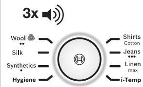 BOSCH TDS8080 PROHYGIENIC, TDS8040 - Processus de détartrage - 2