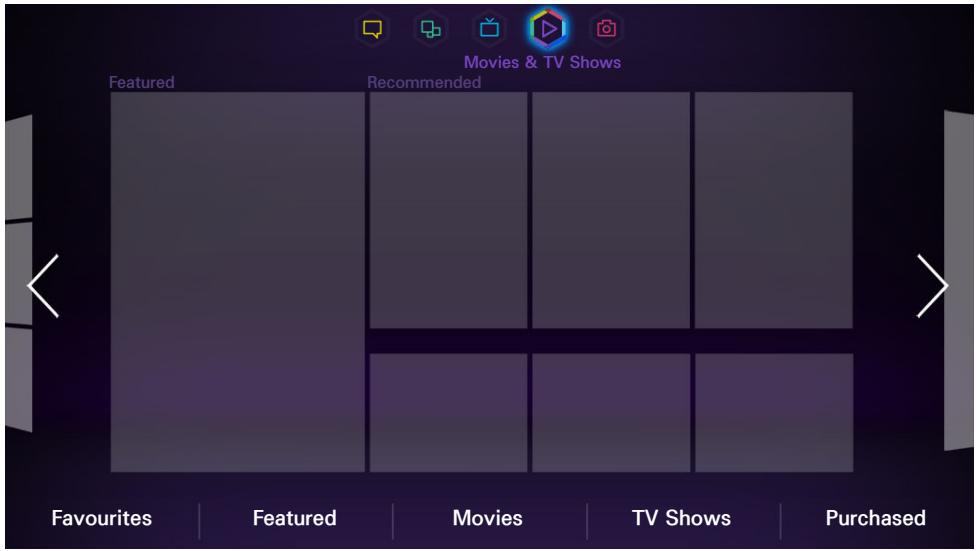 Movies & TV Shows Featured Recommended Favourites Featured Movies TV Shows Purchased
