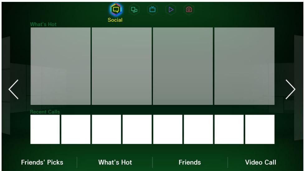 What's Hot Social Recent Calls Friends' Picks | What's Hot | Friends | Video Call