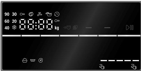 BOSCH WAT28619FF - Bandeau d'affichage - 1