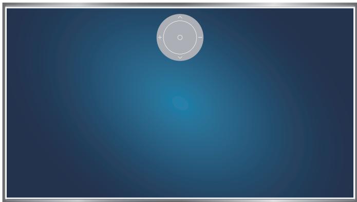 SAMSUNG UE40JU6670,  UE48JU6670,  UE55JU6670 - Showing the motion control screens while viewing a broadcast - 1