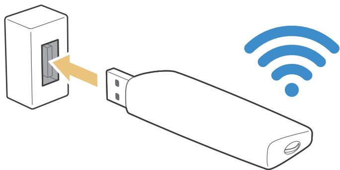 SAMSUNG UE40JU6670,  UE48JU6670,  UE55JU6670 - Connecting to a Network via a Mobile Dongle - 1
