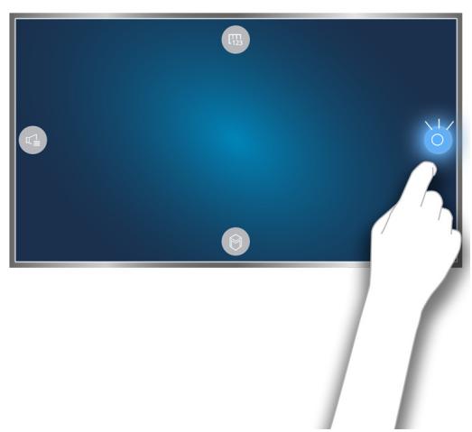 SAMSUNG UE40JU6670,  UE48JU6670,  UE55JU6670 - Controlling the TV using motions - 2