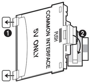SAMSUNG UE40JU6670,  UE48JU6670,  UE55JU6670 - Connecting the “CI or CI+ Card” via COMMON INTERFACE slot with the CI CARD Adapter - 1