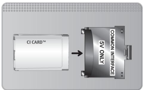 SAMSUNG UE40JU6670,  UE48JU6670,  UE55JU6670 - Connecting the "CI or CI+ Card" - 1