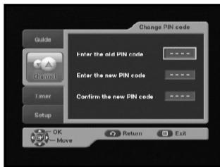 SAMSUNG DCB-B270 - Change PIN code - 1