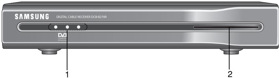 SAMSUNG DCB-B270 - Panneau avant - 1