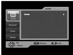 SAMSUNG DCB-B270 - The following on screen display will appear: - 1