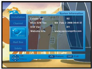 SAMSUNG DCB-H360 - System Information - 1