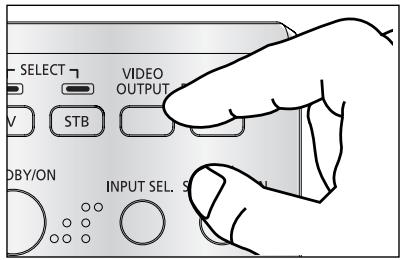 SAMSUNG DCB-H360 - To select the video output signal: - 1