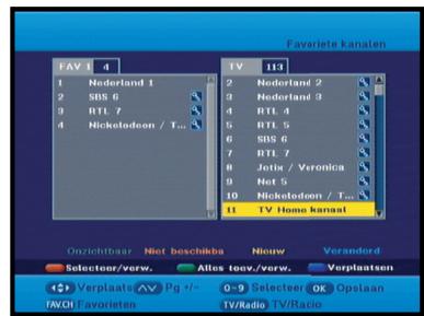 SAMSUNG DCB-H360 - Favoriete kanalen - 1