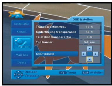 SAMSUNG DCB-H360 - OSD-Positie - 1