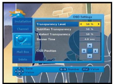 SAMSUNG DCB-H360 - OSD Settings - 1