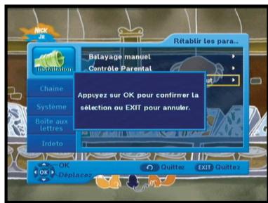 SAMSUNG DCB-H360RA - Rétablit les paramètres par défaut - 1