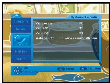 SAMSUNG DCB-H360RA - Systemeiminformatie - 1