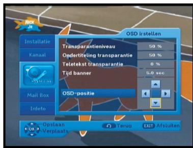 SAMSUNG DCB-H360RA - OSD-Positie - 1