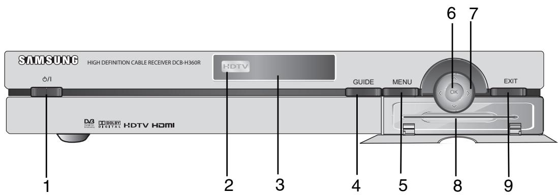 SAMSUNG DCB-H360RA - Voorzijde - 1