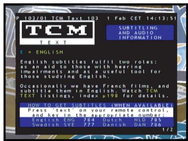 SAMSUNG DCB-H360RA - Teletext OSD - 2