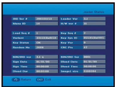 SAMSUNG DCB-H360RA - Loader Status - 1