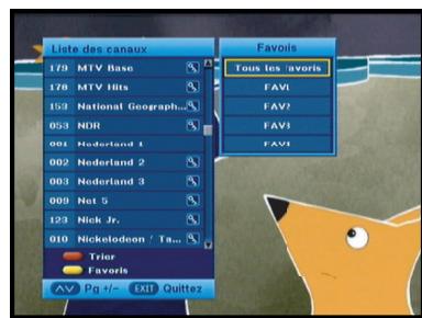 SAMSUNG DCB-H360RA - Liste alphabetique des canaux - 2