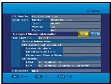 SAMSUNG DCB-H360RA - CA Status - 1
