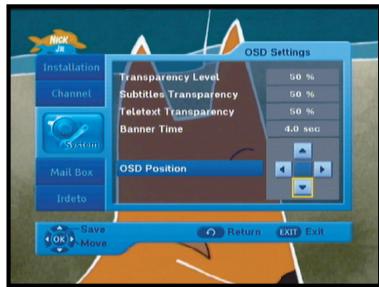 SAMSUNG DCB-H360RA - OSD Position - 1