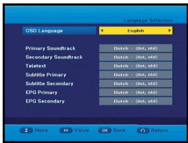 SAMSUNG DCB-H360RA - Language Selection - 1