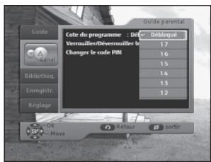 SAMSUNG DCB-P850 - Modifier le code PIN - 2