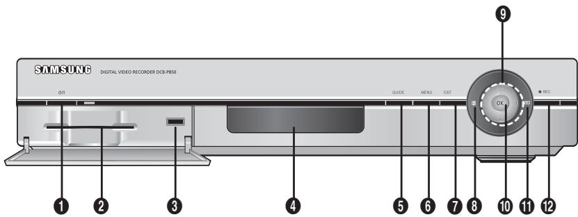 SAMSUNG DCB-P850 - Voorpaneel - 1