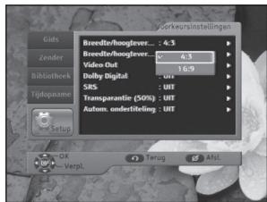 SAMSUNG DCB-P850 - Breedte/hoogteverhouding - 1