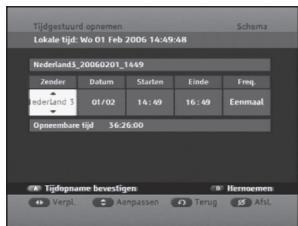 SAMSUNG DCB-P850 - Handmatig instellen - 1