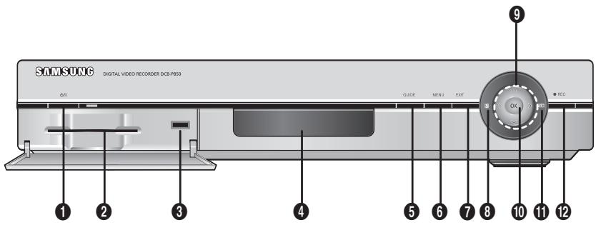 SAMSUNG DCB-P850 - Front Panel - 1