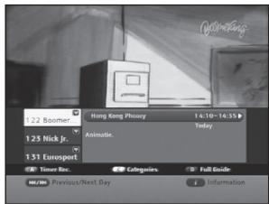 SAMSUNG DCB-P850 - Programme Information (EPG—Electronic Programme Guide) - 2