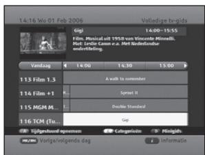 SAMSUNG DCB-P850 - EPG-instelling - 1