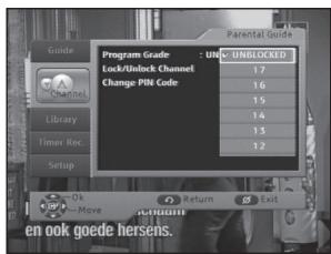SAMSUNG DCB-P850 - Change PIN Code - 2