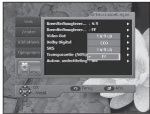 SAMSUNG DCB-P850 - Breedte/hoogteverhouding - 1
